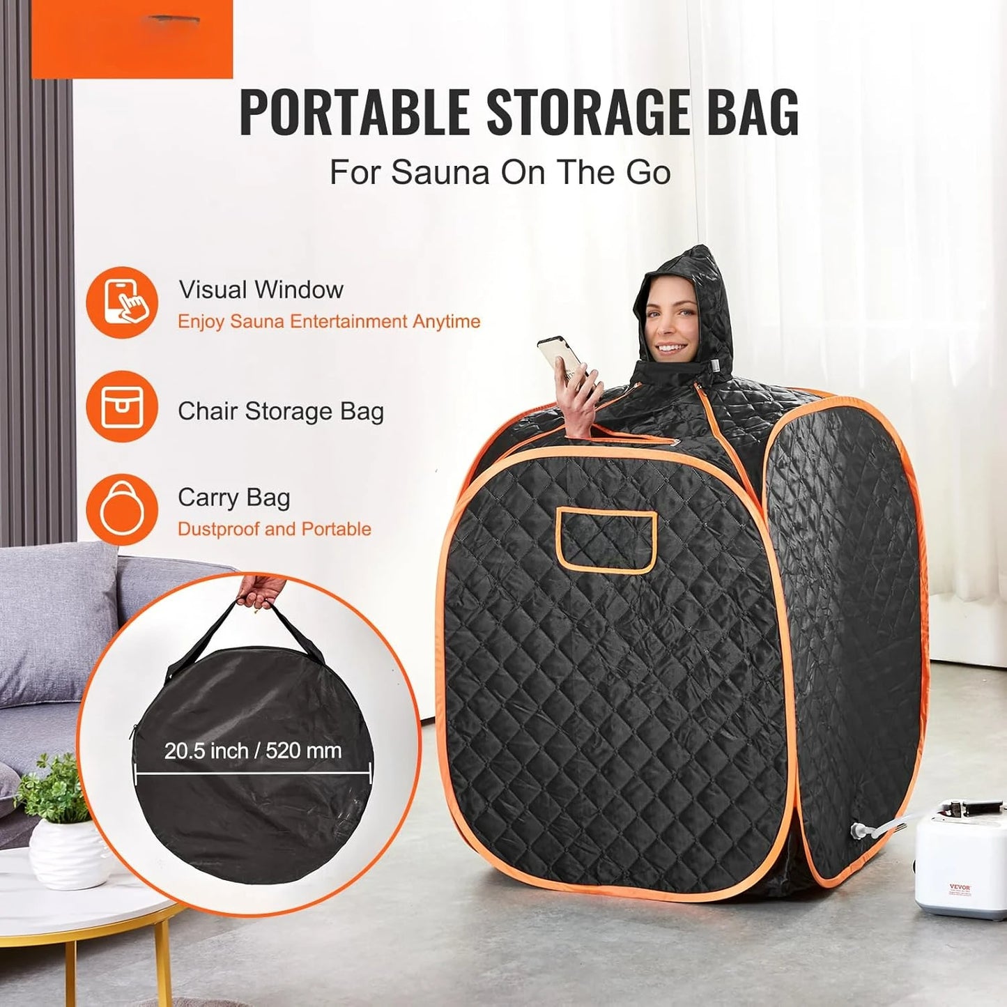 Deep Detox | Portable Steam Sauna for Health & Wellness